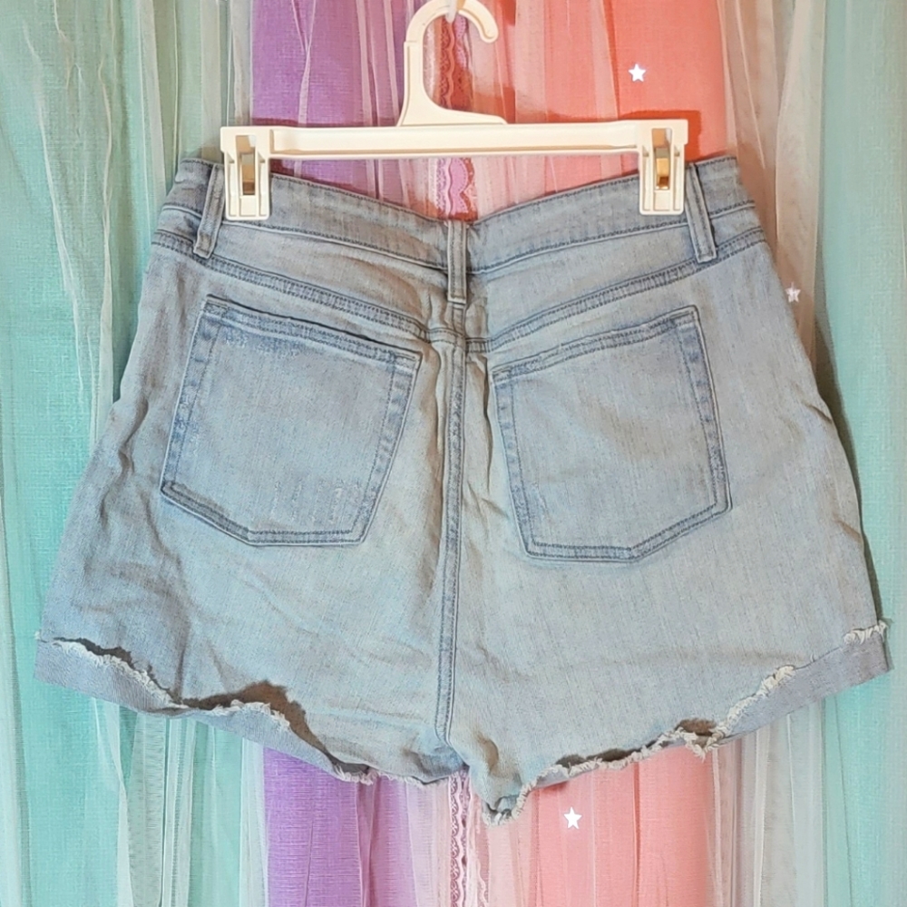 Wild Fable light denim high waisted shorts - Picture 3 of 4